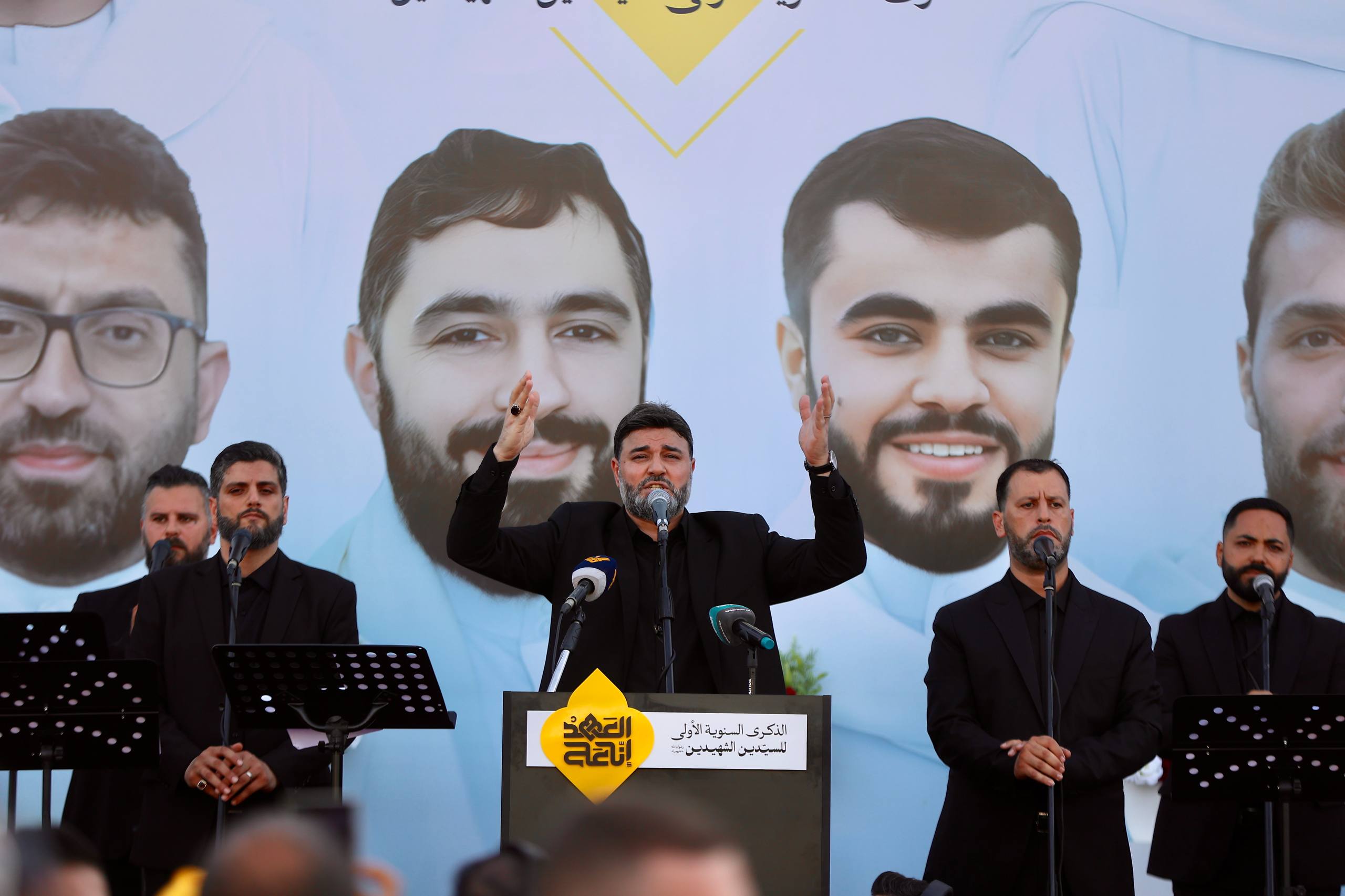 مراسم سالگرد شهیدان سید حسن نصرالله و سید هاشم صفی‌الدین