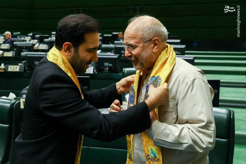 حضور خادمان حرم حضرت عبدالعظیم در مجلس