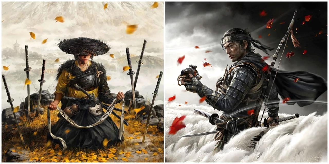 مقایسه گیم‌پلی و گرافیک Ghost of Tsushima با Ghost of Yotei
