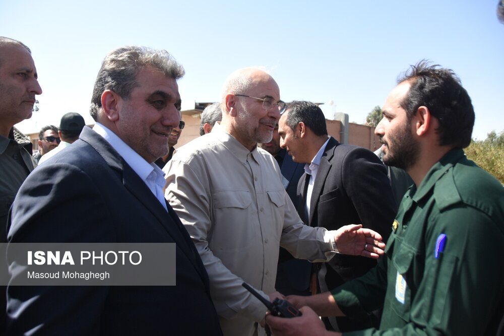 عکس/ سفر رئیس مجلس شورای اسلامی به سمنان