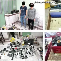 سردسته باند انتقال گوشی های سرقتی به خارج از کشور دستگیر شد