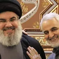 دست نوشته حاج قاسم از یک دیدار با سید حسن نصرالله