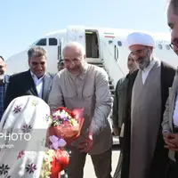 عکس/ سفر رئیس مجلس شورای اسلامی به سمنان