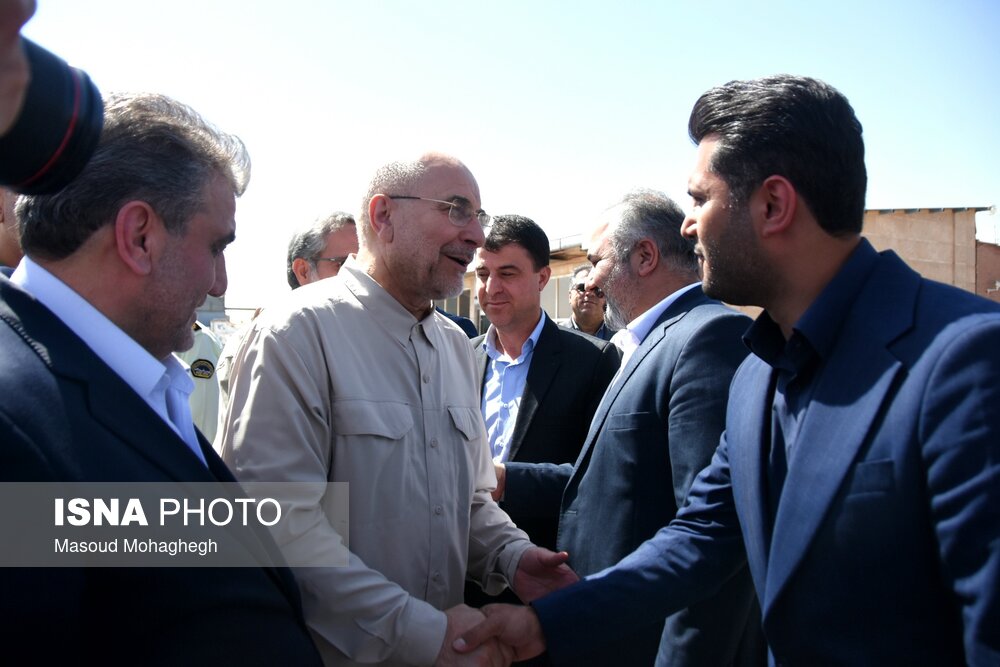 عکس/ سفر رئیس مجلس شورای اسلامی به سمنان