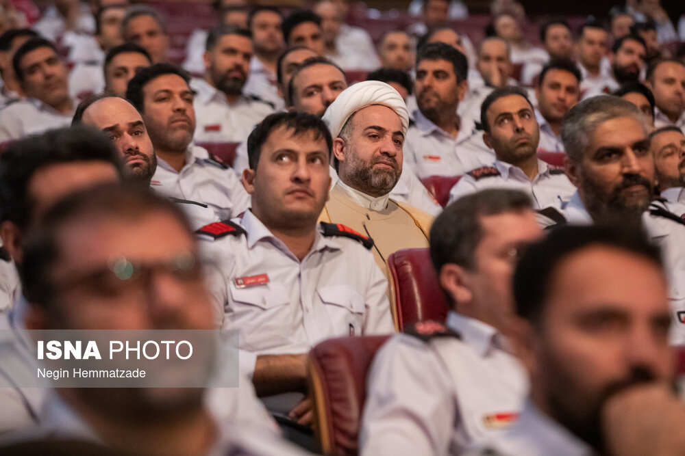 عکس/ مراسم گرامیداشت روز آتش‌نشان