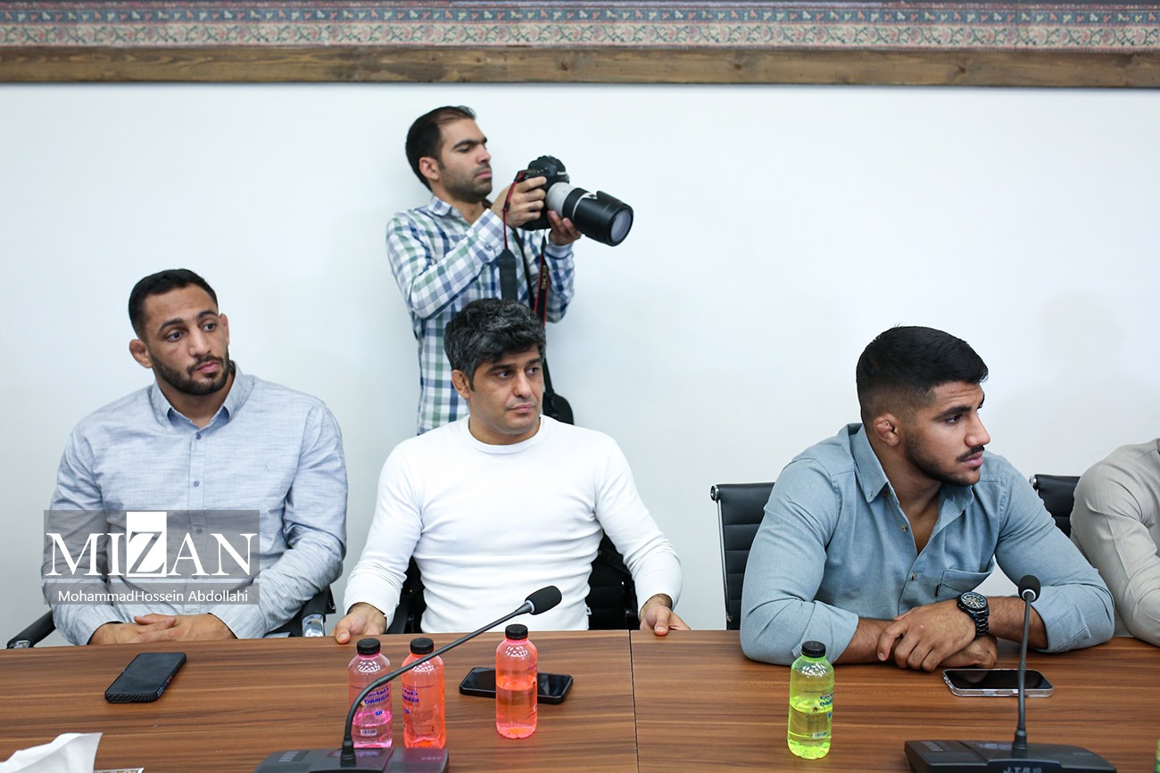 مراسم تقدیر از ملی پوشان کشتی