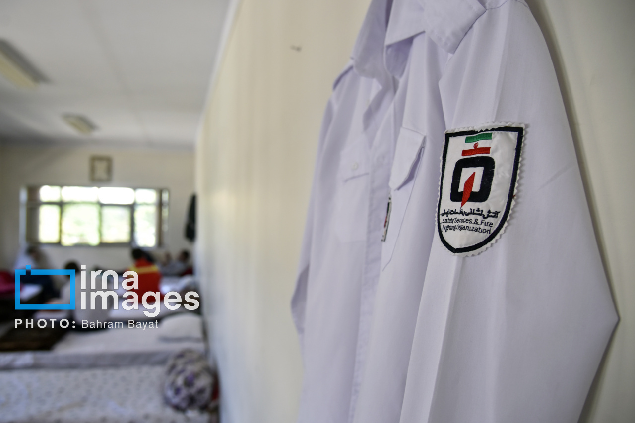 عکس/ آتش نشان؛ نماد ایثار