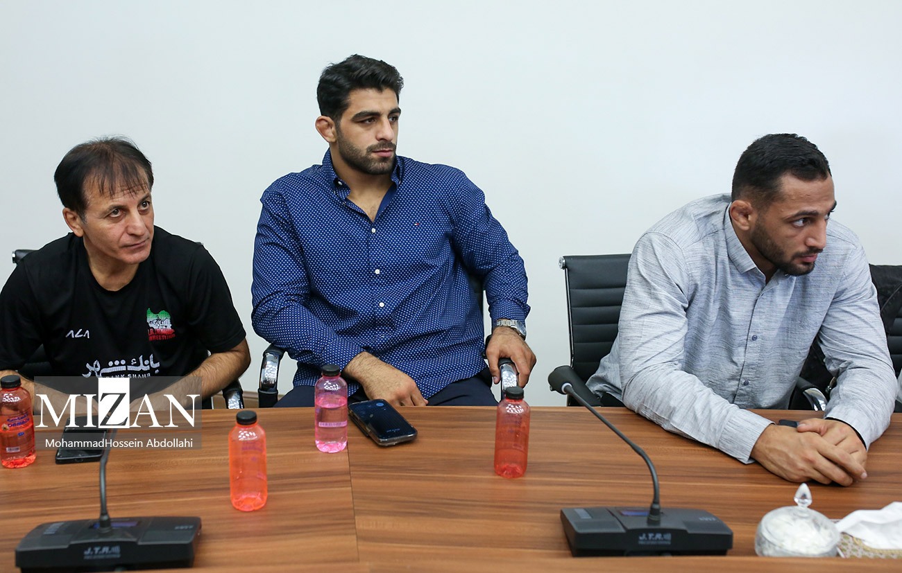 مراسم تقدیر از ملی پوشان کشتی