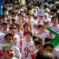 دوی تفریحی بازی‌های آسیایی آیچی با حضور 400 دانش آموز
