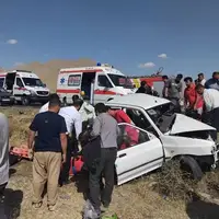 تصادف مرگبار سمند با پارس؛ یک نفر جان باخت