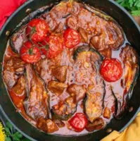 طرز تهیه خوراک گوجه بادمجان ساده با طعمی بی‌نظیر