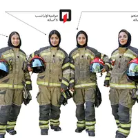 جدال زنانه با آتش‌