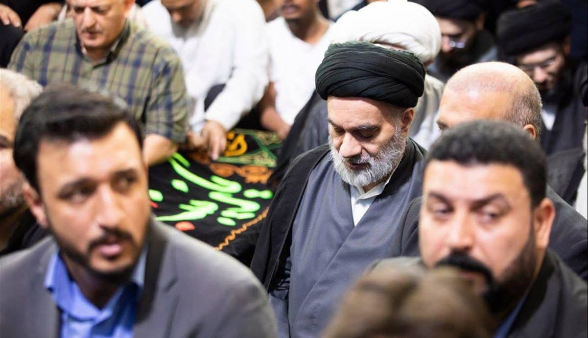 تشییع پیکر همسر آیت الله سیستانی در کربلای معلی