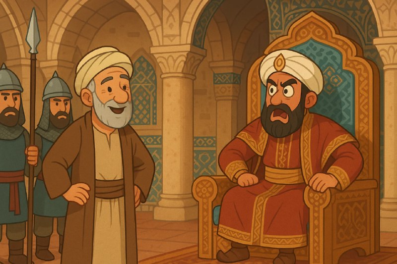 وقتی بهلول حال پادشاه را گرفت