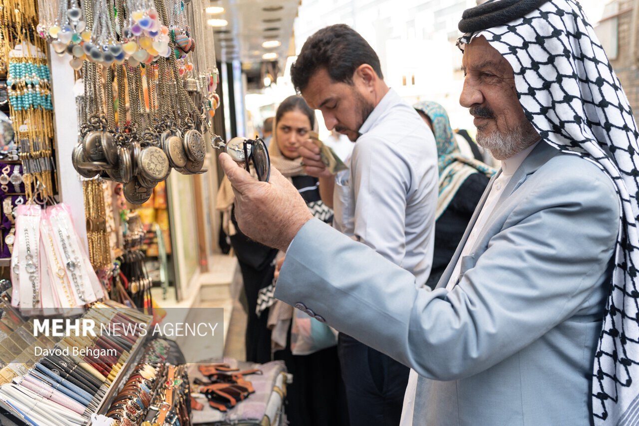 عکس/ پایتخت سوغات ایران در سایه گنبد طلایی