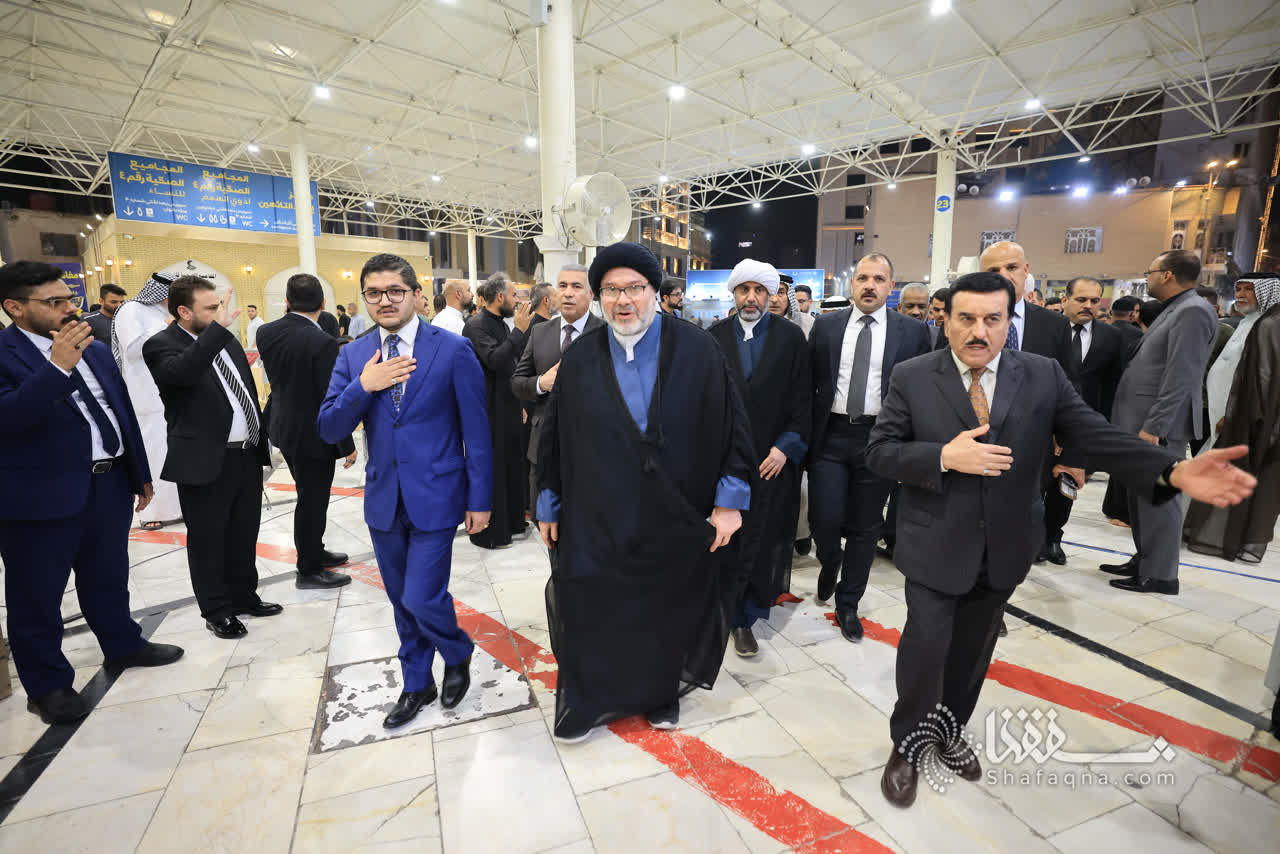 مراسم ترحیم همسر آیت الله سیستانی در نجف اشرف