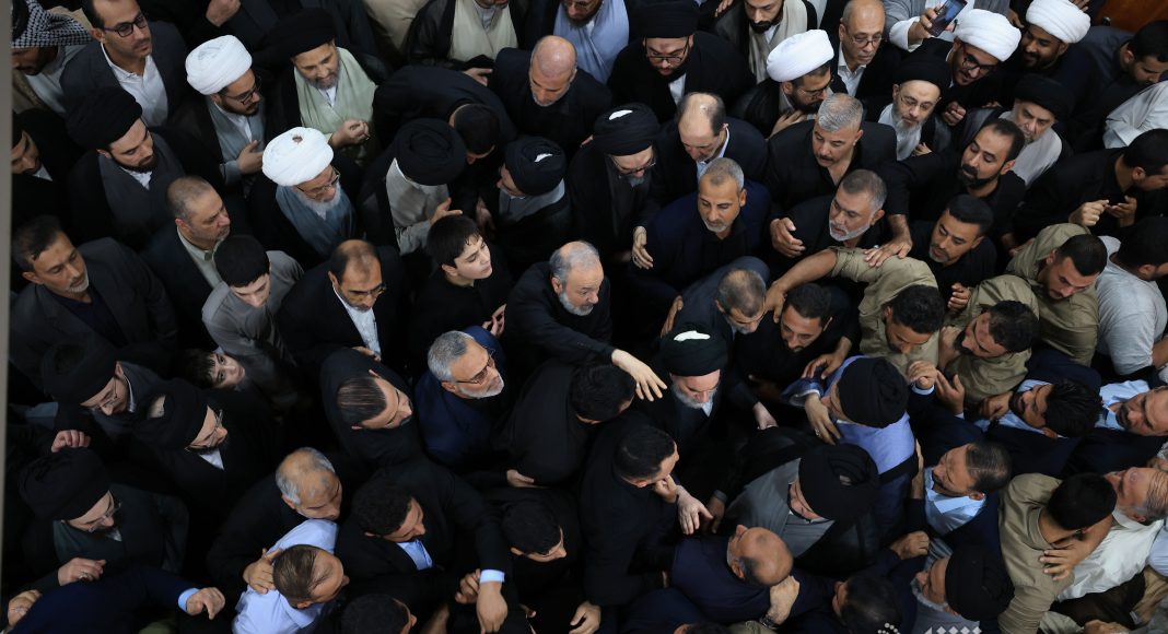 مراسم ترحیم همسر آیت الله سیستانی در نجف اشرف