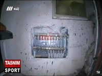 وضعیت عجیب و غریب رختکن ورزشگاه شهر قدس