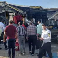 ۲ فوتی و ۱۴ مصدوم در تصادف اتوبوس دانشجویان
