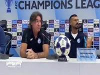 مربی استقلال: جو خوبی در تیم حاکم است و همه در حال کار کردن هستند