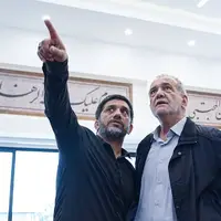 شوخی پزشکیان با دبیر؛ کتت رو نگذاشتن بپوشی بیای؟