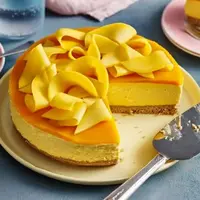 طرز تهیه چیز کیک انبه 