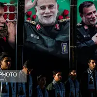 عکس/ بزرگداشت اولین سالگرد شهید نیلفروشان