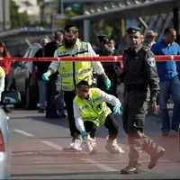 تصاویر از لحظه عملیات زیرگیری در جنوب قدس اشغالی 