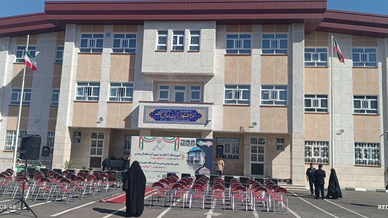 اولین مدرسه طرح نهضت ملی مسکن کشور در زنجان به بهره برداری رسید