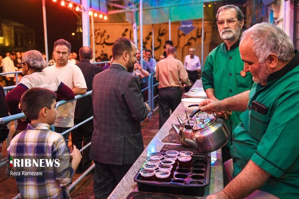 حال و هوای مسجد جمکران در شب میلاد امام حسن عسکری (ع)