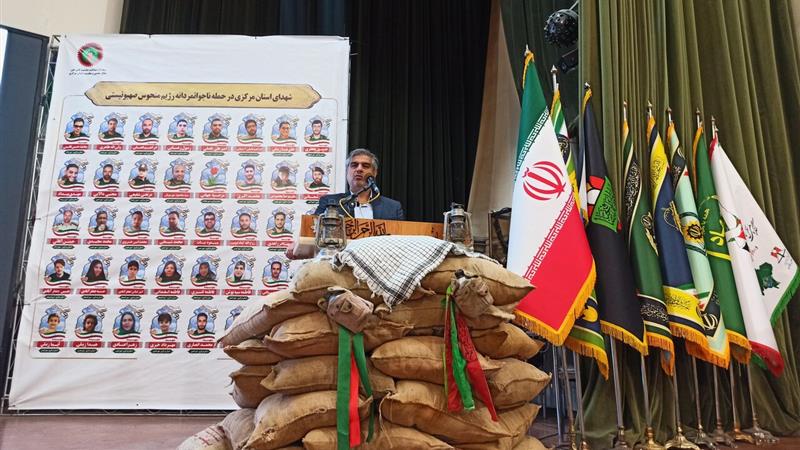 استاندار مرکزی: ایثار و فداکاری دوران دفاع مقدس هرگز از حافظه ملت ایران پاک نمی‌شود