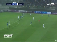 پاس دیدنی منیرالحدادی که رامین رضاییان در سانتر توپ ناموفق بود
