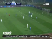 شوت منیرالحدادی از بالای دروازه المحرق به بیرون رفت