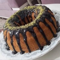 کیک هویج با گاناش شکلاتی