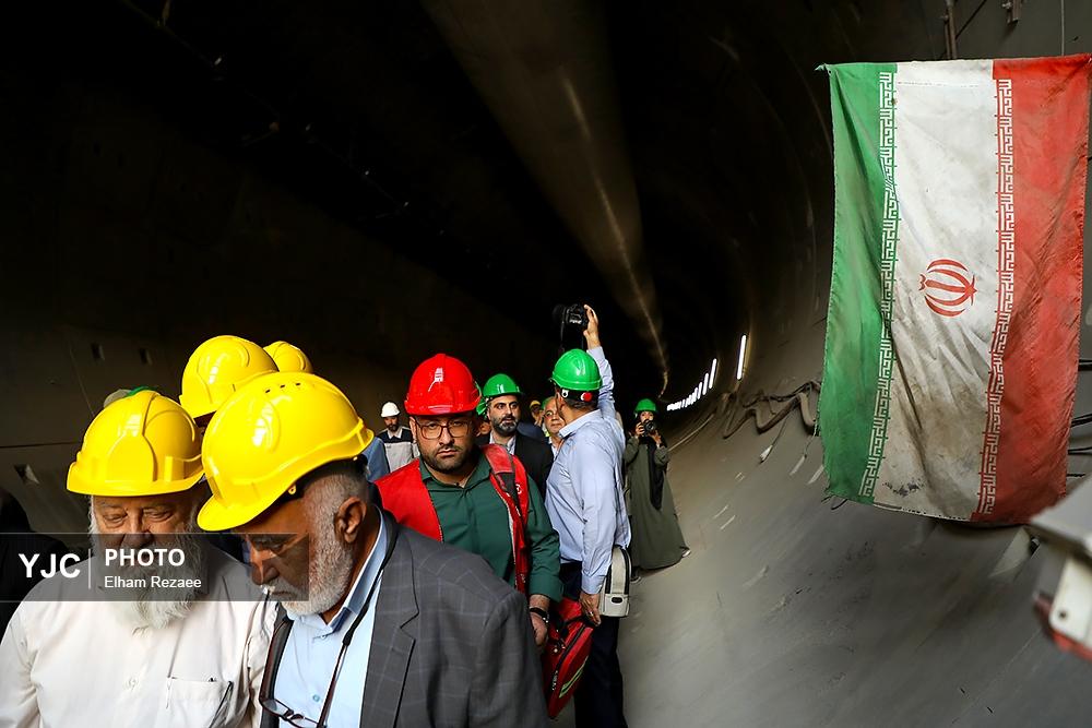 بازدید از خط ۱۰ متروی تهران