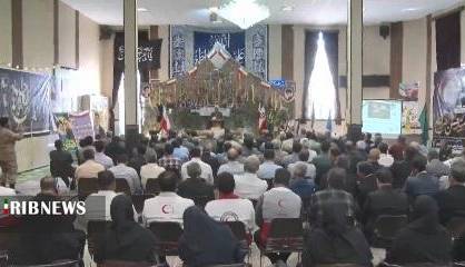 برگزاری یادواره سنگرسازان بی سنگر در شهرستان ملکان