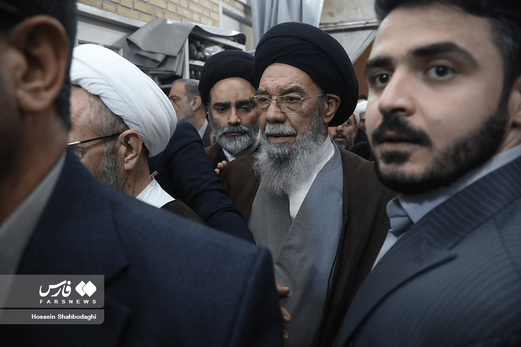مجلس ترحیم همسر آیت الله سیستانی در قم
