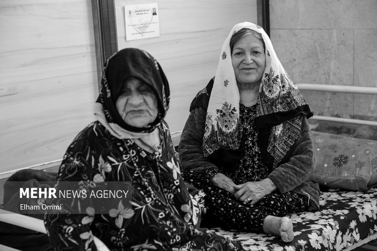 زندگی در سرای سالمندان سنندج