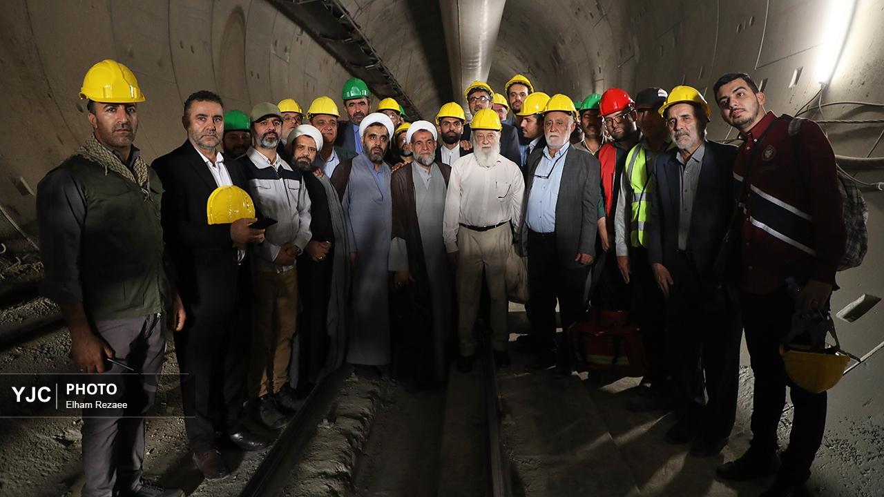 بازدید از خط ۱۰ متروی تهران