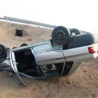 جان‌باختن سه نفر بر اثر واژگونی خودرو در سروآباد