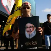 مراسم سالگرد شهادت سیدحسن نصرالله در تهران