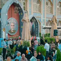 مراسم سومین سالگرد شهادت سردار هاشمی در کرمان برگزار شد 