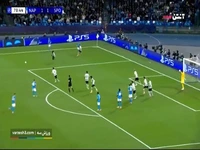 گل دوم ناپولی به اسپورتینگ (هویلوند)