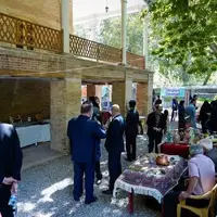 برگزاری نمایشگاه گنجینه‌های نقره‌ای در باغ نظری همدان