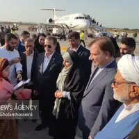 وزیر راه و شهرسازی وارد بوشهر شد
