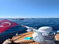 حرکت نمادین مردم ترکیه در حمایت از ناوگان پایداری