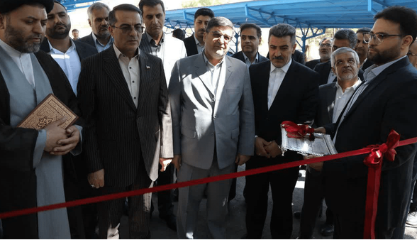 افتتاح نیروگاه خورشیدی ۸۰ کیلو واتی در چهارمحال و بختیاری