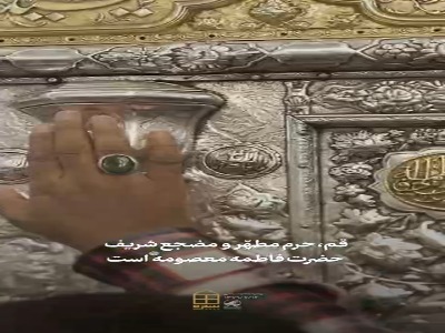 پنجره متفاوتی به حال و هوای این شب‌های حرم مطهر حضرت معصومه(س)