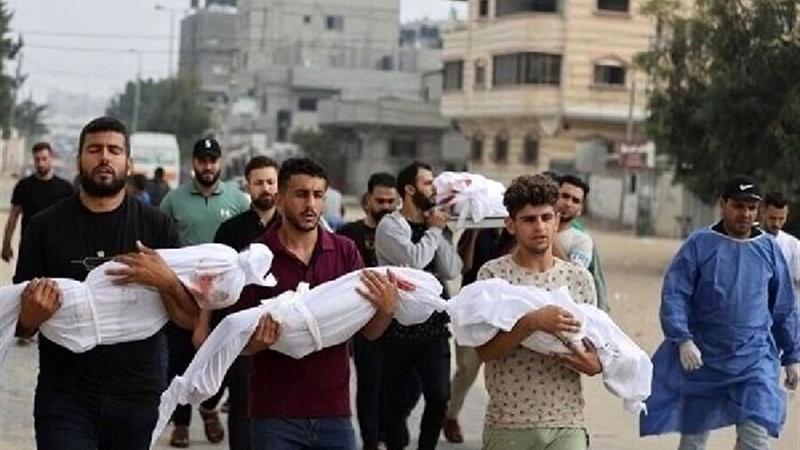 شهادت ۴۸ فلسطینی در حملات صهیونیست‌ها در ۲۴ ساعت گذشته
