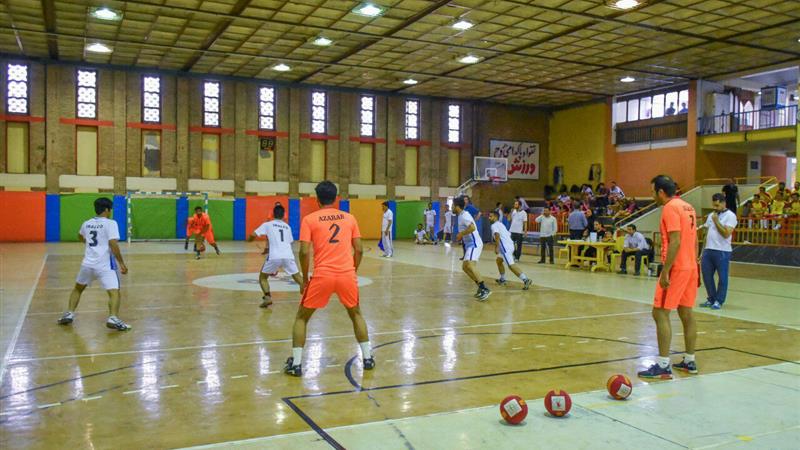 مسابقات کاپ آزاد داژبال در زنجان به پایان رسید